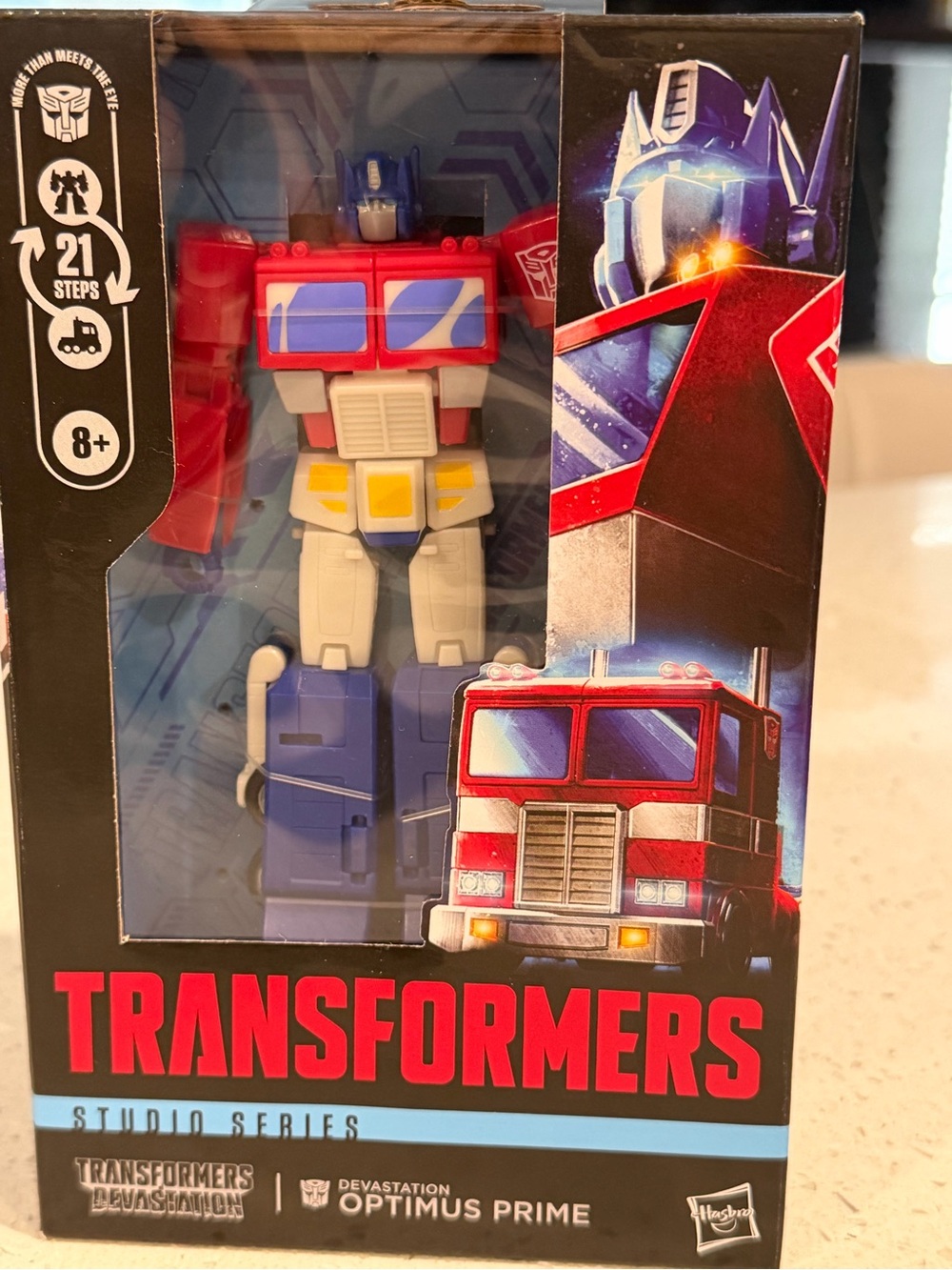 Hasbro Transformers Devastation Optimus Prime Action Figure - Red/Blue/White